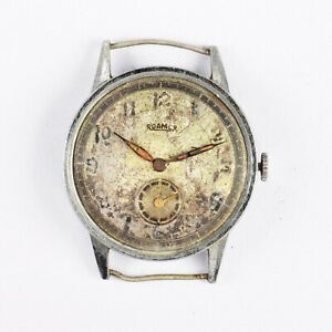 腕時計　ローマーオロロギビンテージウオモウォッチファンツィオナroamer orologio vintage uomo watch wrist men funziona working