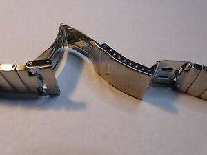 【送料無料】腕時計　ブレスレットモントレアンアシエブロセbracelet pour montre en acier brosse