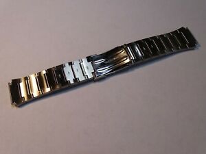 【送料無料】腕時計　ブレスレットモントレアンアシエブロセbracelet pour montre en acier brosse