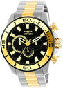 【送料無料】腕時計 インビクタメンズプロダイバークォーツクロノツートーンステンレススチールinvicta mens pro diver quartz chrono 100m two tone stainless steel watch 22588