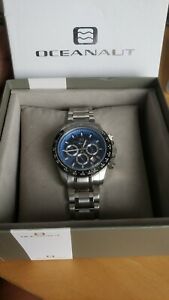 【送料無料】腕時計　オセアナットビアリッツメンズクロノグラフステンレススチールoceanaut oc6113 bi..