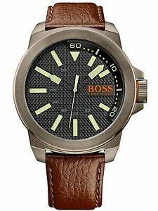 【送料無料】腕時計 ヒューゴボスメンズオレンジブラウンレザーストラップウォッチhugo boss mens orange brown leather strap watch 1513168 【送料無料】腕時計 ヒューゴボスメンズオレンジブラウンレザーストラップウォッチhugo boss mens orange brown leather strap watch 1513168