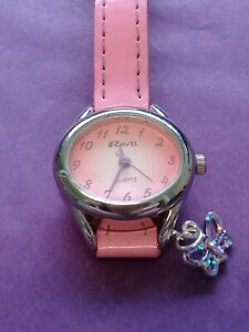 楽天hokushin【送料無料】腕時計　ラヴェルガールズクォーツウォッチピンクバッテリーサービスravel girls quartz watch pink battery amp; service bc635