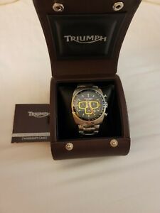 【送料無料】腕時計 クロノグラフクリスマスtriumph chronograph 3019 christmas gift for mens