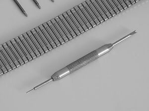 【送料無料】腕時計　ステンレスエキスパンダーブレスレットウォッチストラップピンピンリムーバーツールstainless steel expander bracelet watch strap pins and pin remover tool inc