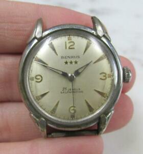 ベンラス 【送料無料】腕時計　ヴィンテージベンラスメンズムーブメントケースvintage benrus mens wristwatch movement amp; case; 25jewels ~ 18g980