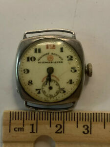 【送料無料】腕時計 アンティークスイストレンチウォッチantique swiss made wristwatch military beautiful condition trench watch