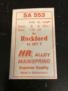 【送料無料】腕時計　ロックフォードメインスプリング