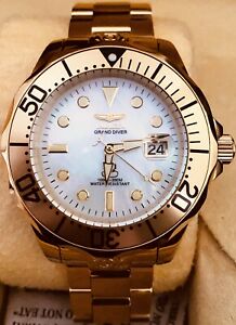 【送料無料】腕時計 インビクタグランドダイバーマザーオブパールメンズウォッチinvicta grand diver mother of pearl mens automatic watch