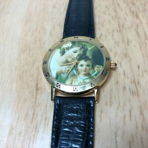 【送料無料】腕時計　ビンテージロゴバイインフィニティメンゴールドメッキアナログクォーツウォッチアワーニューバッターvintage logo by infinity men 18k gold plated analog quartz watch hour~ batt