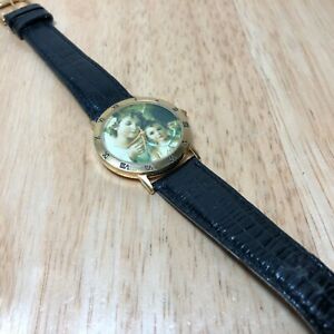 【送料無料】腕時計　ビンテージロゴバイインフィニティメンゴールドメッキアナログクォーツウォッチアワーニューバッターvintage logo by infinity men 18k gold plated analog quartz watch hour~ batt