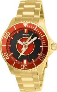 【送料無料】腕時計　インビクタコミックスフラッシュinvicta dc comics the flash womens 38mm automatic limited gold watch 26907