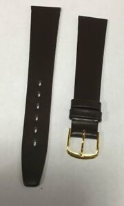 【送料無料】腕時計　ブランドブラウンカーフスキンウォッチストラップbrand 18mm brown genuine calf skin watch strap 4022118 wad4021
