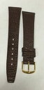 【送料無料】腕時計 ブランドブラウントカゲカーフウォッチストラップbrand 19mm brown genuine lizard calf watch stra...