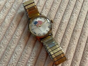 ̵ӻס󥺥åץ쥼ơե饰old vtg 1975 loyal moose mens wristwatch ...