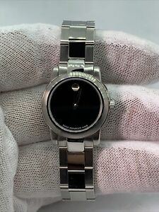 モバド 【送料無料】腕時計　レディースモバドステンレススチールクォーツladies movado museum stainless steel 84 e4 1846 quartz 25mm watch