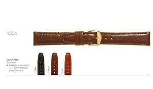 【送料無料】腕時計　ダーレナカーフレザーウォッチストラップブラウンタンブラック