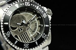 【送料無料】腕時計　インビクタメンズマーベルパニッシャーアンティークグレーリミテッドエディトンブレスレットウォッチinvicta 44mm mens marvel punisher antique grey limited ediiton bracelet wat