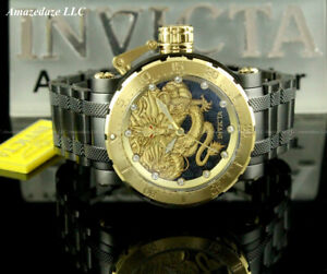 【送料無料】腕時計 ニューインビクタメンカードラゴンフォースクリスタルアクセントウォッチ invicta men 52mm 24j auto dragon coalition forces ss crystal accented watch