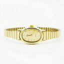 腕時計　タイムスカヴァティナオーバルゴールドトーンフレックスブレスレットレディースクォーツウォッチtimex cavatina oval gold tone expandable flex bracelet ladies quartz watch