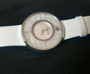 【送料無料】腕時計 スワロフスキーレディースクリスタルホワイトレザースイスクォーツウォッチswarovski womens crystalline 1135989 white leather swiss quartz watch(2)