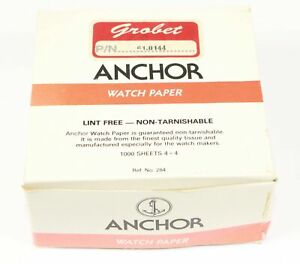 ̵ӻס󥫡åڡѡꥸʥܥåХanchor watch papers in original box 4...