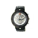 腕時計 オロロギウウオモスイスミリタリーハノバクロノペッレネロスイスメイドorologio uomo swiss military hanowa 64180007 chrono pelle nero swiss made