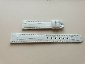【送料無料】腕時計 ブランドボームメルシエホワイトクロコダイルストラップbrand baume amp; mercier 17mm white crocodile strap 【送料無料】腕時計 ブランドボームメルシエホワイトクロコダイルストラップbrand baume amp; mercier 17mm white crocodile strap