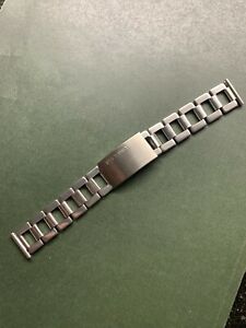 【送料無料】腕時計　ヴィンテージテクノスブレスレットミリメートルストレートエンドvintage technos bracelet 18,5mm straight end