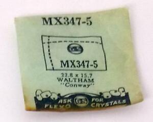 【送料無料】腕時計 クリスタルコンウェイnos gs crystal mx3475 for waltham conway 228 x 157 mm