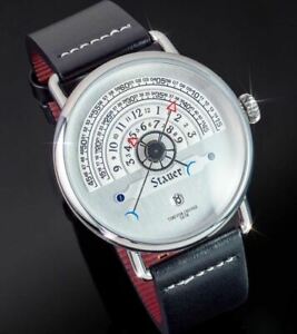 【送料無料】腕時計 スタウアーアリスタルコスヘミサイクルstauer aristarchus hemicycle wristwatch