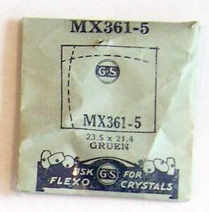 【送料無料】腕時計 ヴィンテージクリスタルvintage nos gs crystal mx3615 for gruen 235 x 214 mm