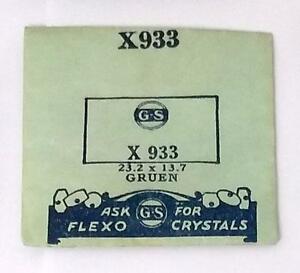【送料無料】腕時計 クリスタルnos gs crystal x933 for gruen * 232 x 137 mm 【送料無料】腕時計 クリスタルnos gs crystal x933 for gruen * 232 x 137 mm