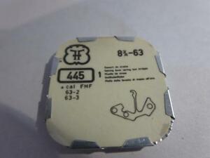 【送料無料】腕時計　ウォッチパーツキャリバーセッティングレバースプリングセットブリッジnos fhf watch part caliber 63 setting lever spring set bridge 445 8 34
