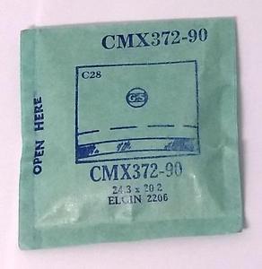 【送料無料】腕時計 クリスタルnos gs crystal cmx37290 for elgin 2206 * 243 x 202 mm