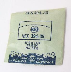 【送料無料】腕時計 クリスタルエルギンnos gs crystal mx39435 for elgin n3523 259 x 156 mm