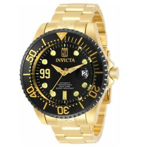 【送料無料】腕時計 インビクタプロダイバーメンズゴールドinvicta pro diver jt limited edition automatic 30211 mens gold 47mm watch