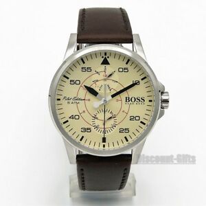【送料無料】腕時計 メンズヒューゴボスアビエイターブラウンレザーストラップウォッチmens hugo boss aviator brown leather strap watch 1513516 【送料無料】腕時計 メンズヒューゴボスアビエイターブラウンレザーストラップウォッチmens hugo boss aviator brown leather strap watch 1513516
