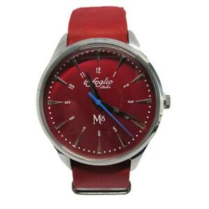 trifoglio italia m8 ibrido meccanico quarzo acciaio rosso pelle uomo orologioトリフォリオイタリアイブリドメッカニコクアルソアッチャイオロッソペッレウオモオロロジオ※注意※NYからの配送になりますので2週間前後お時間をいただきます。人気の商品は在庫が無い場合がございます。ご了承くださいませ。サイズの種類の商品は購入時の備考欄にご希望のサイズをご記載ください。　携帯メールでの登録ですと楽天からのメールが届かない場合がございます。