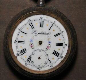 【送料無料】腕時計 ホルロジュリーレグラトゥールエサボテモッズルラロコモティブレスタウラーhorlogerie regulateur et sa boite modele a la locomotive a restaurer d68 mm