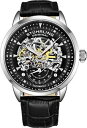 yzrv@X`OGO[NeBuXPgYZtEBhU[XgbvEHb`stuhrling executive automatic skeleton mens self wind leather strap watch