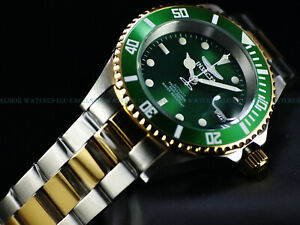 【送料無料】腕時計　インビクタメンズオリジナルコインエッジダイバーグリーンウォッチinvicta mens original coin edge pro diver nh35 automatic gd 2tone ss green watch