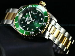 【送料無料】腕時計　インビクタメンズオリジナルコインエッジダイバーグリーンウォッチinvicta mens original coin edge pro diver nh35 automatic gd 2tone ss green watch