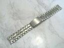 【送料無料】腕時計 ヴィンテージエンドステンレススチールブレスレットvintage nos 1970s jit 18mm curved end stainless steel bracelet *7006(2)