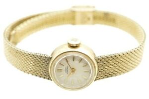 腕時計 ジラールペルゴマニュアルスイスgirard perregaux wrist watch gold filled ladies manual wind 17j swiss works