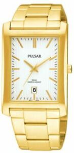 【送料無料】腕時計　パルサーゲンツゴールドメッキブレスレットpulsar gents gold plated bracelet watch pxdb28x1 pnp