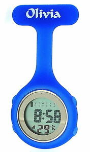 【送料無料】腕時計　オリビアコレクションデジタルシリコーンゴムフォブウォッチthe olivia collection digital multi function silicone rubber nurses fob watch