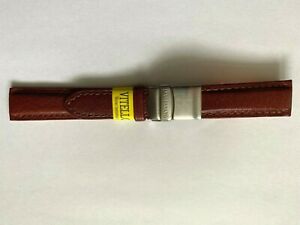 【送料無料】腕時計　モレラトブラウンレザーストラップクラスプmorellato brown leather strap 18mm with fold over clasp