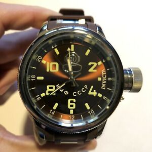 【送料無料】腕時計　メンズインビクタロシアダイバーモデルステンレススチールスイスムーブメントmens invicta russian diver 1959 model 1217 stainless steel swiss movement 52mm