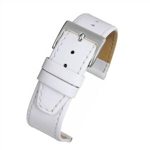【送料無料】腕時計 ステッチホワイトレザーウォッチストラップ16mm 18mm 20mm 22mm white leather watch straps with stitching 【送料無料】腕時計 ステッチホワイトレザーウォッチストラップ16mm 18mm 20mm 22mm white leather watch straps with stitching